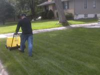 lawn aeration service